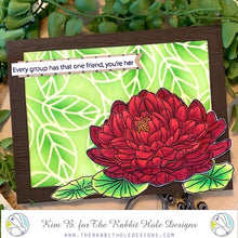 Load image into Gallery viewer, The Rabbit Hole Designs - Amanda 6x6 Stencil
