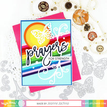 Load image into Gallery viewer, Waffle Flower - Oversized Prayers Combo - Stamp Set and Die Set Bundle
