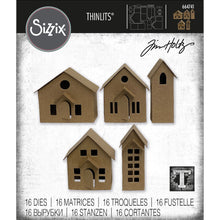 Load image into Gallery viewer, Sizzix - Tim Holtz - Thinlits Dies - Paper Village
