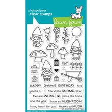 Load image into Gallery viewer, Lawn Fawn - Clear Photopolymer Stamps - Oh Gnome! Stamp Set
