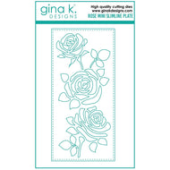 Gina K Designs - Rose Mini Slimline Plate