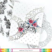 Load image into Gallery viewer, Waffle Flower - Wild Rose Combo - Stamp Set and Die Set Bundle

