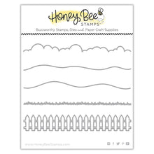 Load image into Gallery viewer, Honey Bee Stamps - Horizon Slimline Borders
