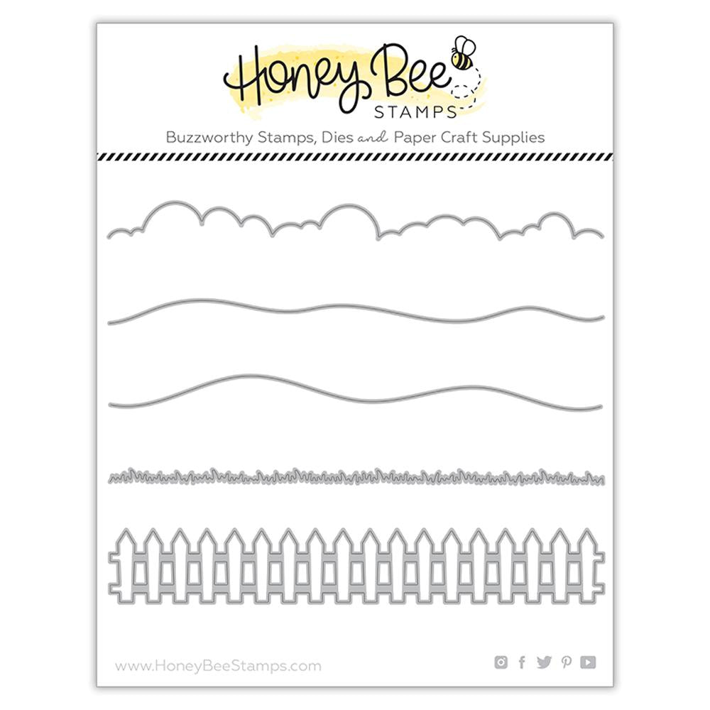 Honey Bee Stamps - Horizon Slimline Borders