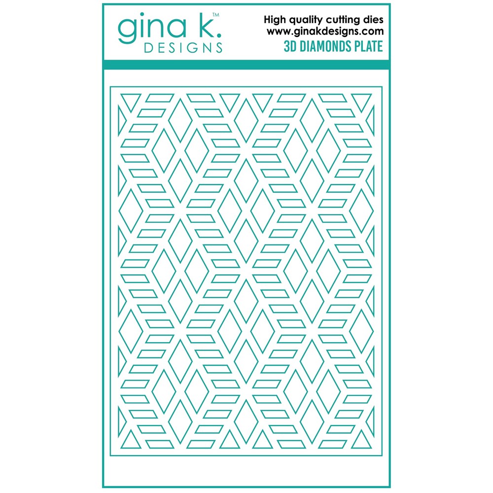 Gina K Designs - 3D Diamonds Cover Plate