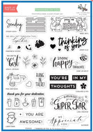 The Stamping Village -  Thinking of You Stamp Set