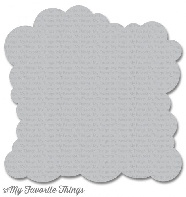 My Favorite Things - Cloud Stencil
