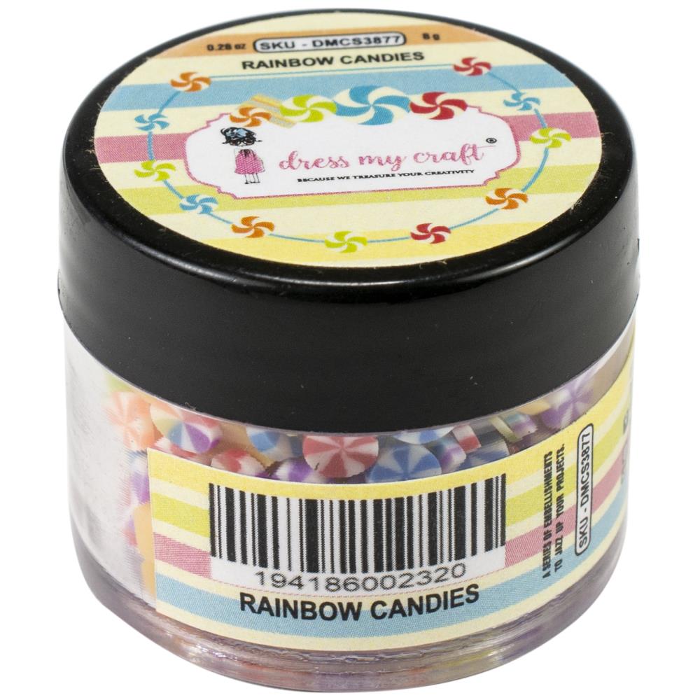 Dress My Craft - Rainbow Candies Shaker Elements