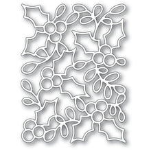 Load image into Gallery viewer, Poppy Stamps - Holly Background Die - Style 2392
