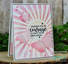 Load image into Gallery viewer, Gina K Designs - Stencil - Swirled Sun
