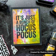 Load image into Gallery viewer, Stampers Anonymous - Tim Holtz - Halloween - Cling Mounted Rubber Stamps - Bold Frights
