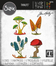 Load image into Gallery viewer, Sizzix - Tim Holtz - Thinlits Dies - Funky Toadstools
