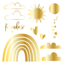 Load image into Gallery viewer, Honey Bee Stamps - Honey Cuts - Rainbow Hot Foil Plate
