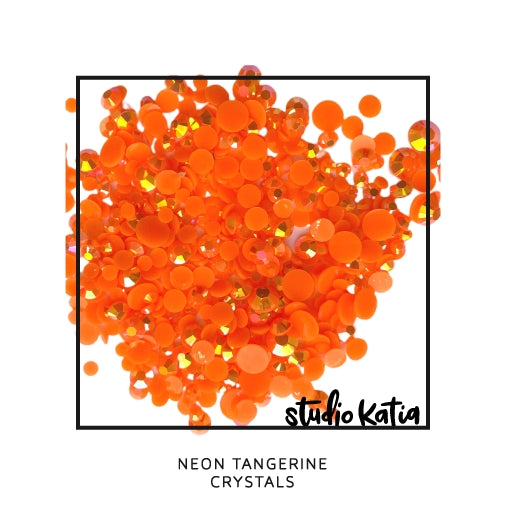 Studio Katia - Crystals - Neon Tangerine