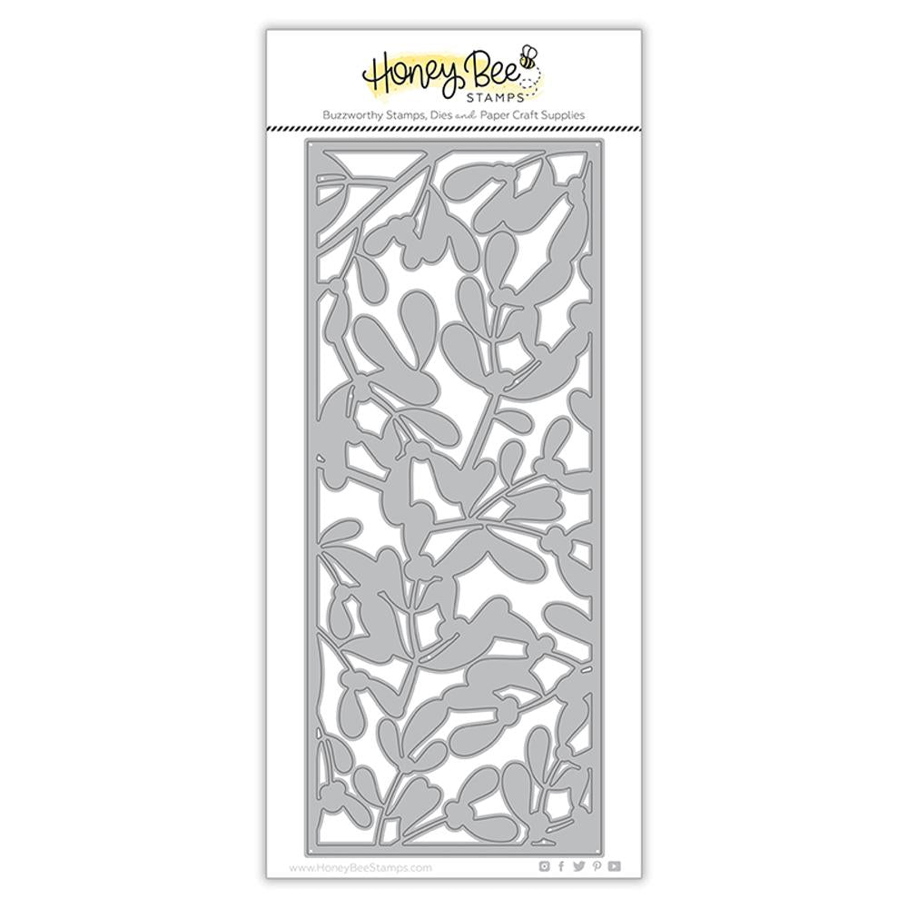 Honey Bee Stamps - Mistletoe Slimline Cover Plate