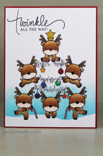 Load image into Gallery viewer, Mama Elephant - Christmas Reindeer - Stamp and Die Set Bundle
