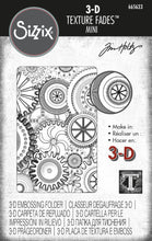 Load image into Gallery viewer, Sizzix - Tim Holtz -3D Texture Fades Embossing Folder - Mini Mechanics
