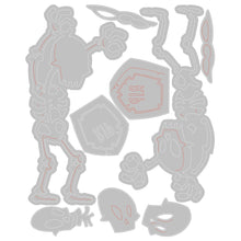 Load image into Gallery viewer, Sizzix - Tim Holtz - Thinlits Dies - Mr. Bones Colorize
