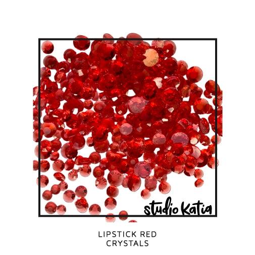 Studio Katia - Crystals - Lipstick Red