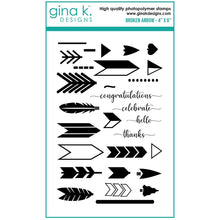 Load image into Gallery viewer, Gina K Designs - Beth Silaika - Broken Arrow Stamp Set
