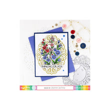 Load image into Gallery viewer, Waffle Flower - Larkspur Combo - Stamp Set and Die Set Bundle
