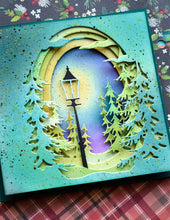 Load image into Gallery viewer, Memory Box - Small Pine Tree Collage Die - Style 94503
