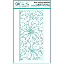 Load image into Gallery viewer, Gina K Designs - Swirl Flower Mini Slimline Plate
