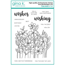 Load image into Gallery viewer, Gina K Designs - Floral Wishes Stamp Set
