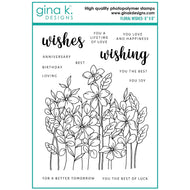 Gina K Designs - Floral Wishes Stamp Set