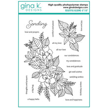 Load image into Gallery viewer, Gina K Designs - Beautiful Blooms - Stamp Set and Die Set Bundle
