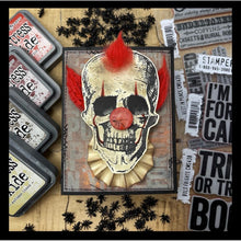Load image into Gallery viewer, Stampers Anonymous - Tim Holtz - Halloween - Cling Mounted Rubber Stamps - Rest In Peace
