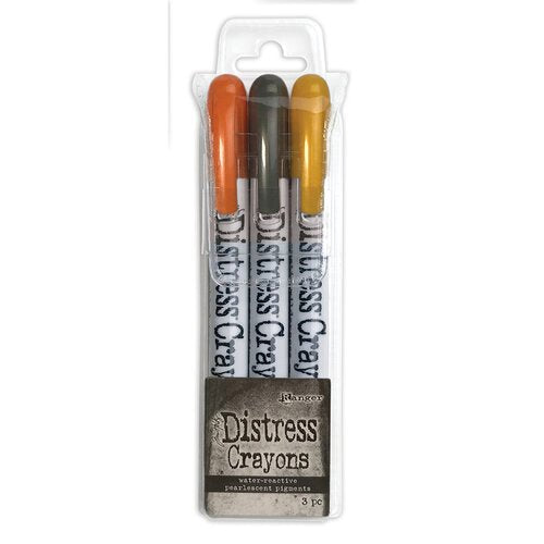 Tim Holtz - Halloween - Distress Crayon - Pearl - Set 1