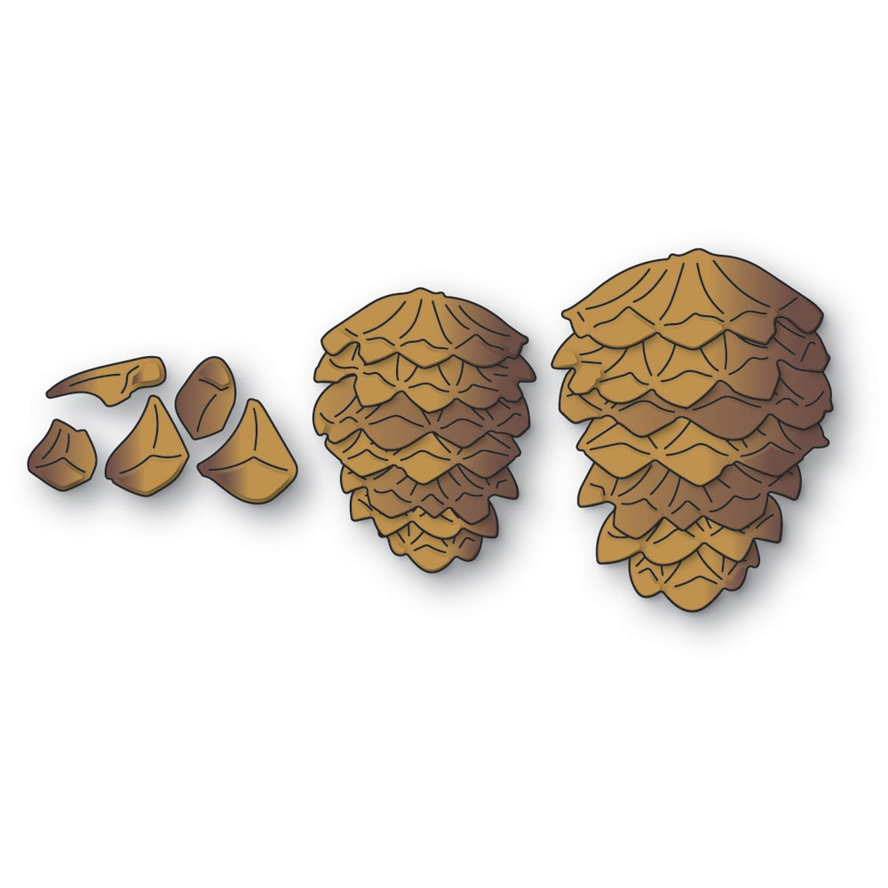 Memory Box - Pinecone Stackers Die - Style 94486