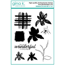 Load image into Gallery viewer, Gina K Designs - Wonderful In Every Way - Stamp Set and Die Set Bundle
