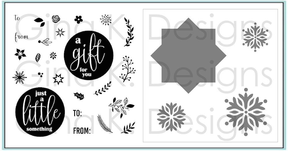 Gina K Designs - Tiny Wreath Builder Bundle