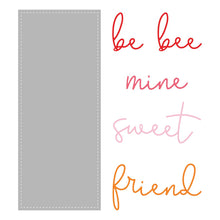 Load image into Gallery viewer, Honey Bee Stamps - Slimline Sentiments: Stitched
