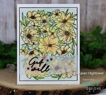 Load image into Gallery viewer, Gina K Designs - Hannah Schroeper Drapinski - Spring Floral Background Stamp Set
