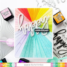 Load image into Gallery viewer, Waffle Flower - Oversized Happy Combo - Stamp Set and Die Set Bundle
