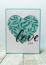 Load image into Gallery viewer, Memory Box - Love Airy Script Die - Style 94326
