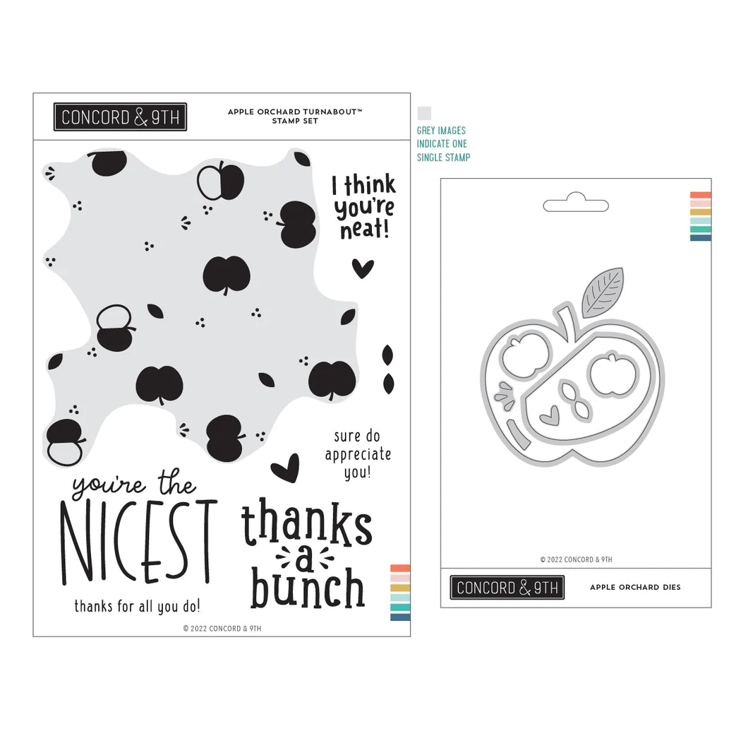 Concord & 9th - Apple Orchard - Stamp and Die Bundle