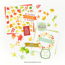 Load image into Gallery viewer, Concord &amp; 9th - Autumn Hues - Stamp, Die and Stencil Bundle
