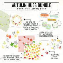 Load image into Gallery viewer, Concord &amp; 9th - Autumn Hues - Stamp, Die and Stencil Bundle
