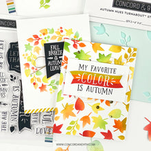 Load image into Gallery viewer, Concord &amp; 9th - Autumn Hues - Stamp, Die and Stencil Bundle
