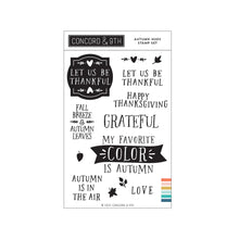 Load image into Gallery viewer, Concord &amp; 9th - Autumn Hues - Stamp, Die and Stencil Bundle
