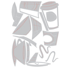 Load image into Gallery viewer, Sizzix - Tim Holtz - Thinlits Dies - Cafe Colorize
