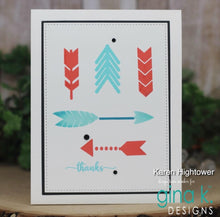 Load image into Gallery viewer, Gina K Designs - Broken Arrow Stamp Set
