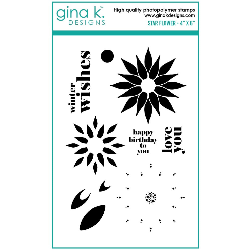 Gina K Designs Die Set Fresh Cut Flowers
