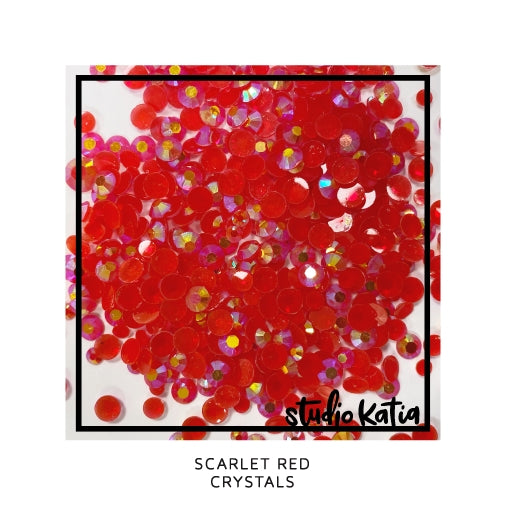 Studio Katia - Crystals - Scarlet Red