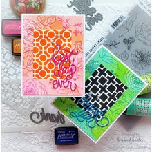 Load image into Gallery viewer, Stampers Anonymous - Tim Holtz - Layering Stencil - Linked Squares

