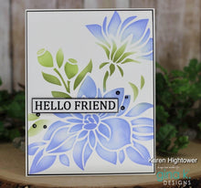Load image into Gallery viewer, Gina K Designs - Stencil - Bold Bouquet
